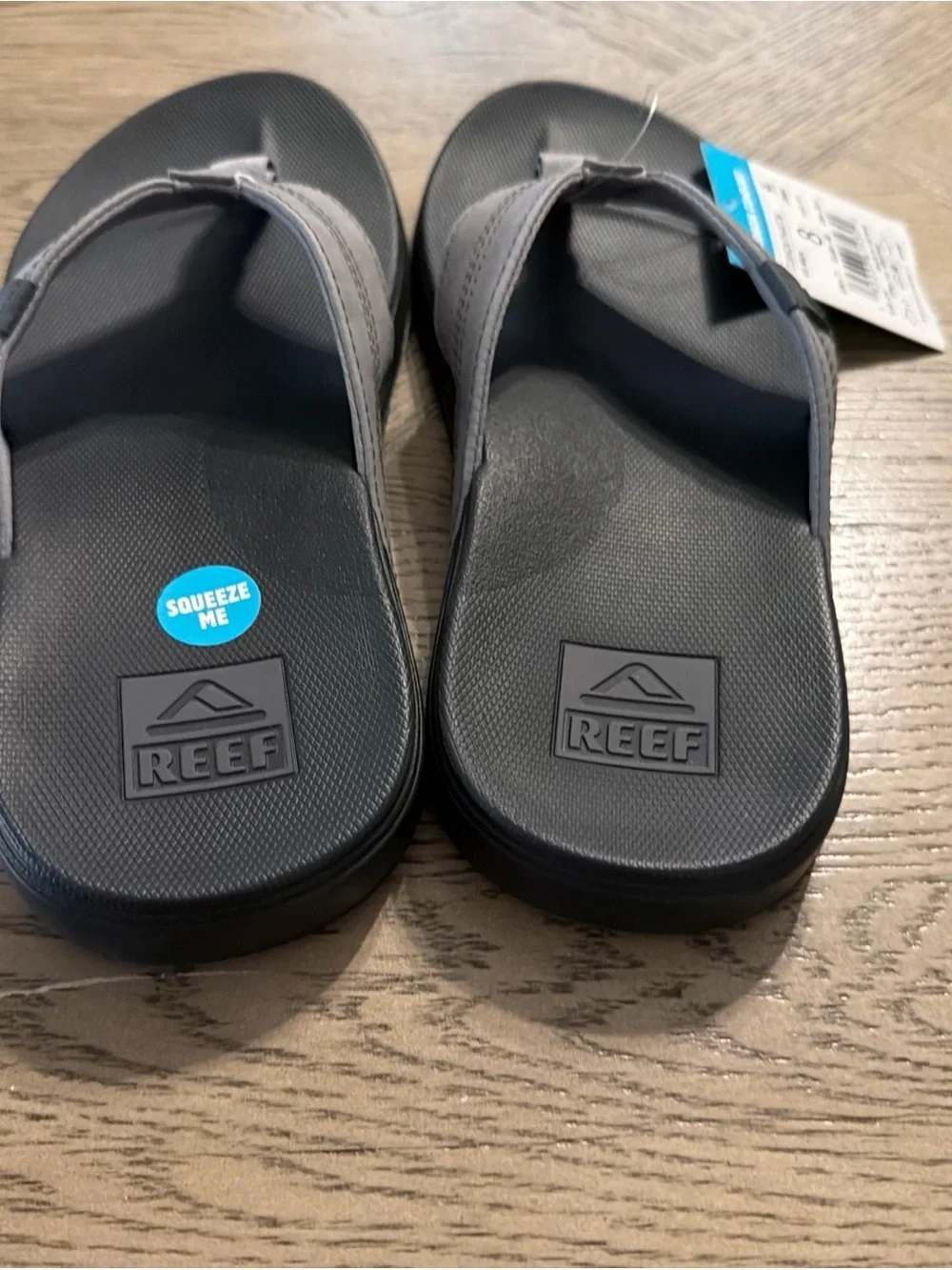 Reef Cushion Phantom 2.0 Sandals Grey size 8